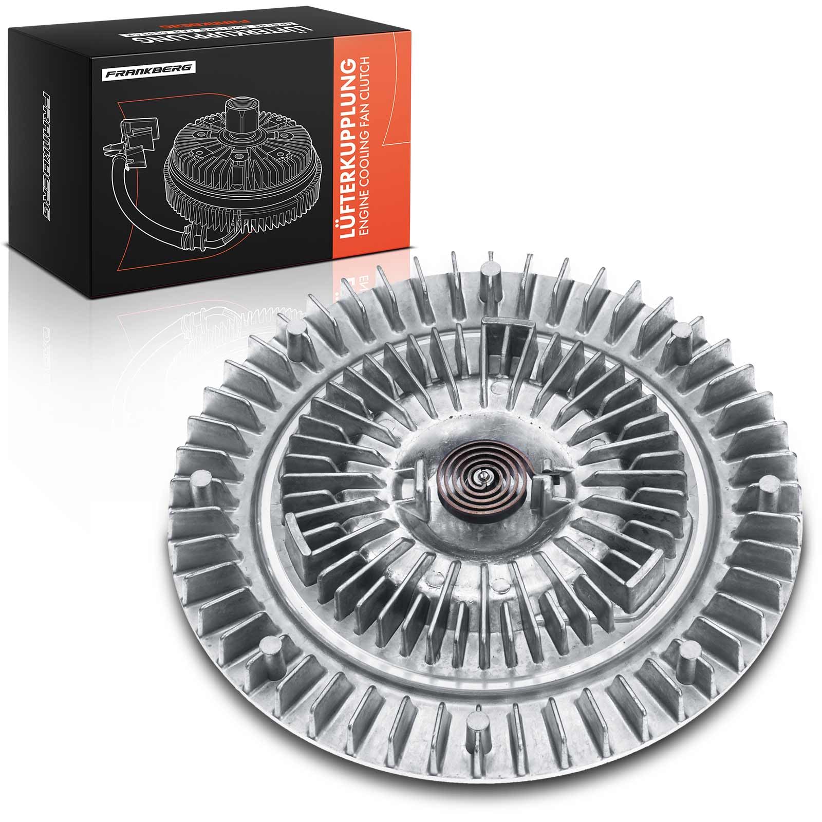 Frankberg Frizione della ventola Compatibile con Wrangler III JK 2.8 CRD 3.8 3.8 RWD 2007-2017 Replace# 68085950AA,55056610AA