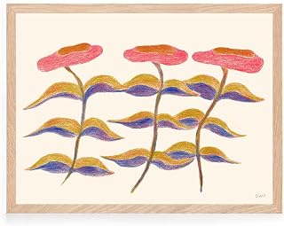 The Poster Club アートポスター 30×40cm Three Flowers ポスタークラブ 北欧雑貨 デンマーク製