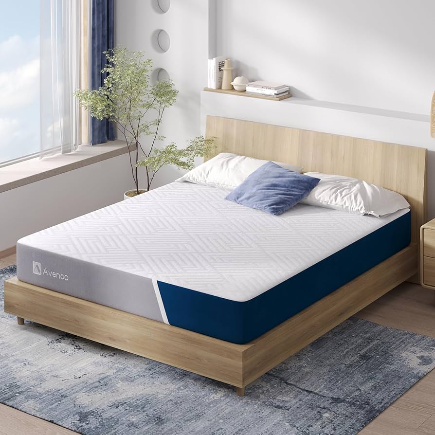 未使用Avenco 低高反発マットレスダブルジェルメモリーフォーム