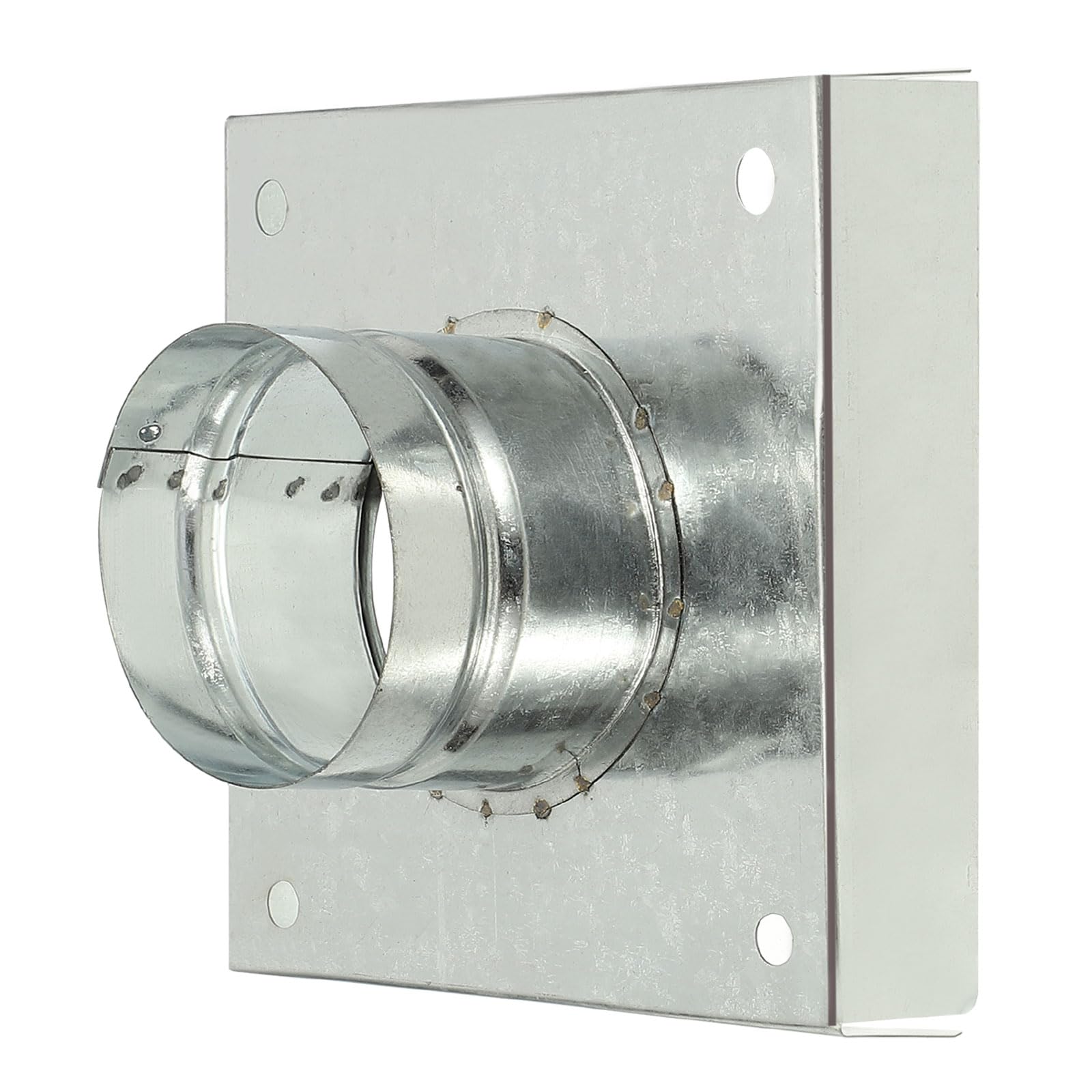 Bride de conduit de ventilation YOKIVE 3" raccord extracteur d'air acier
