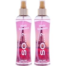 Paris Romance Body Mist by So...? for Women - 6.9 oz Body Mist - Pack of 2