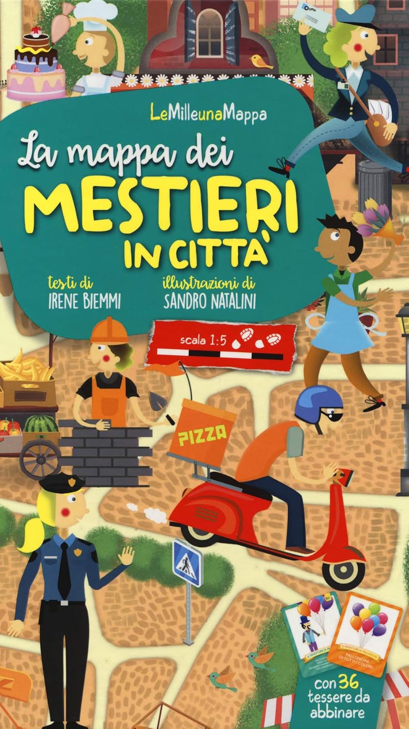 LA MAPPA DEI MESTIERI IN CITTA 9788859257462 Books