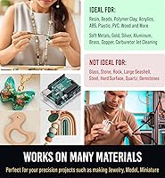 Vista 3 de Juego de micro brocas con tornillo de banco de pasador Taladro de mano pequeño - Manual de taladro manual de tornillo de banco de pasador, mini