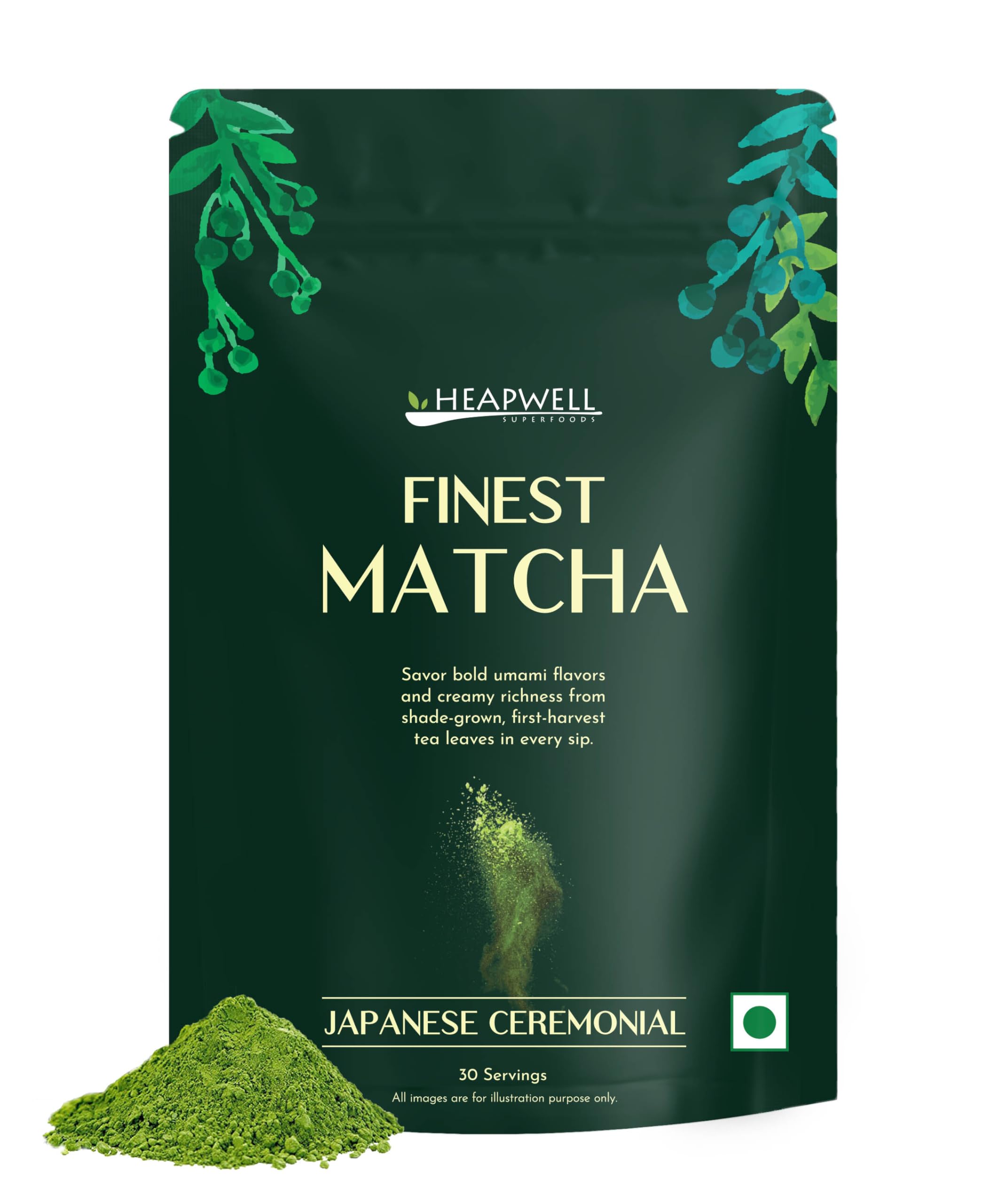 See full amazon price history chart for Heapwell Superfoods Japanese Ceremonial Matcha Green Tea Powder, Aa Grade, 30 Grams Heapwell Superfoods Japanese Ceremonial Matcha Green Tea Powder, Aa Grade, 30 Grams (B07Z67566J) Amazon Price History, Amazon Price Tracker