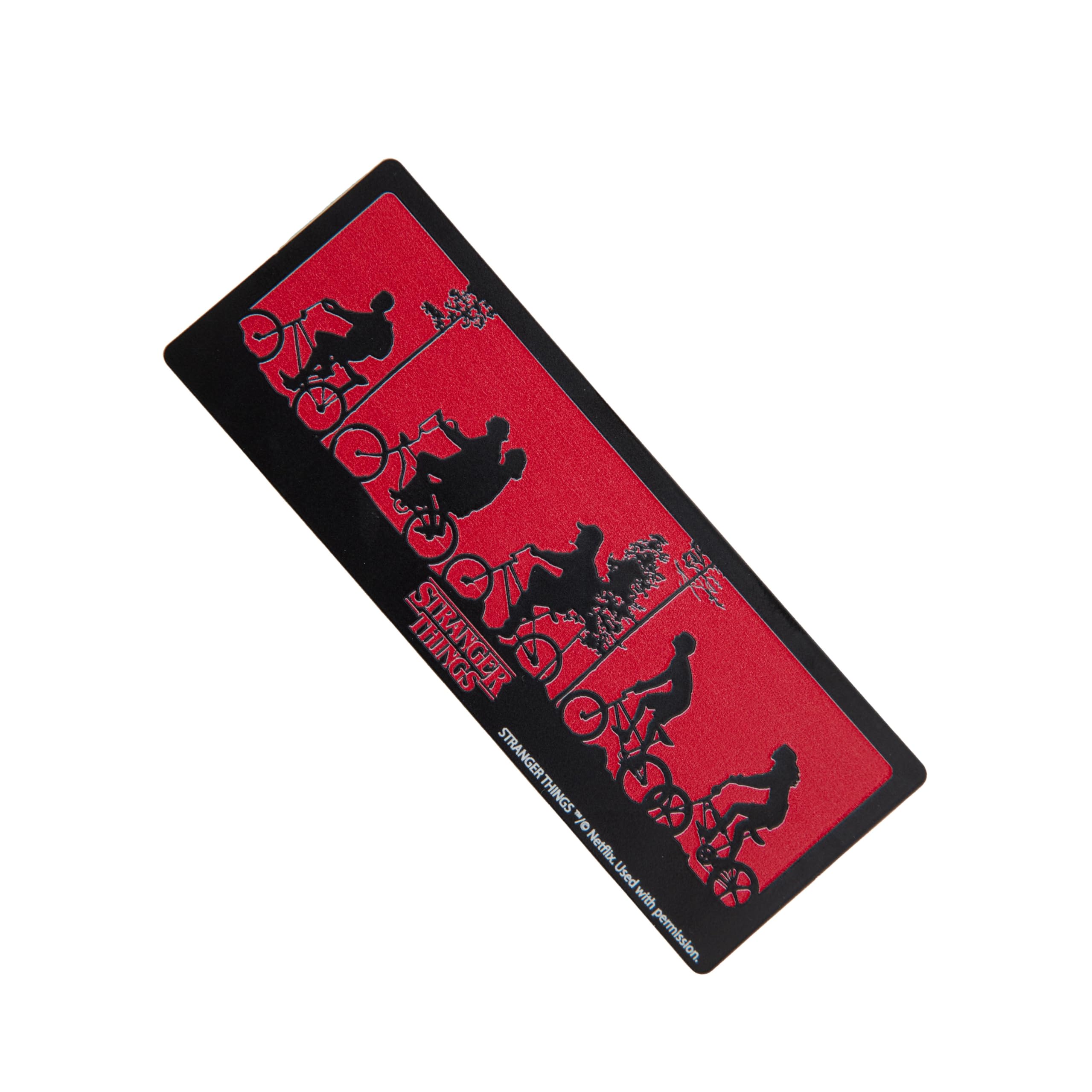 Cinereplicas Stranger Things - Silhouette Metal Bookmark - 12 * 4.5cm - Official License