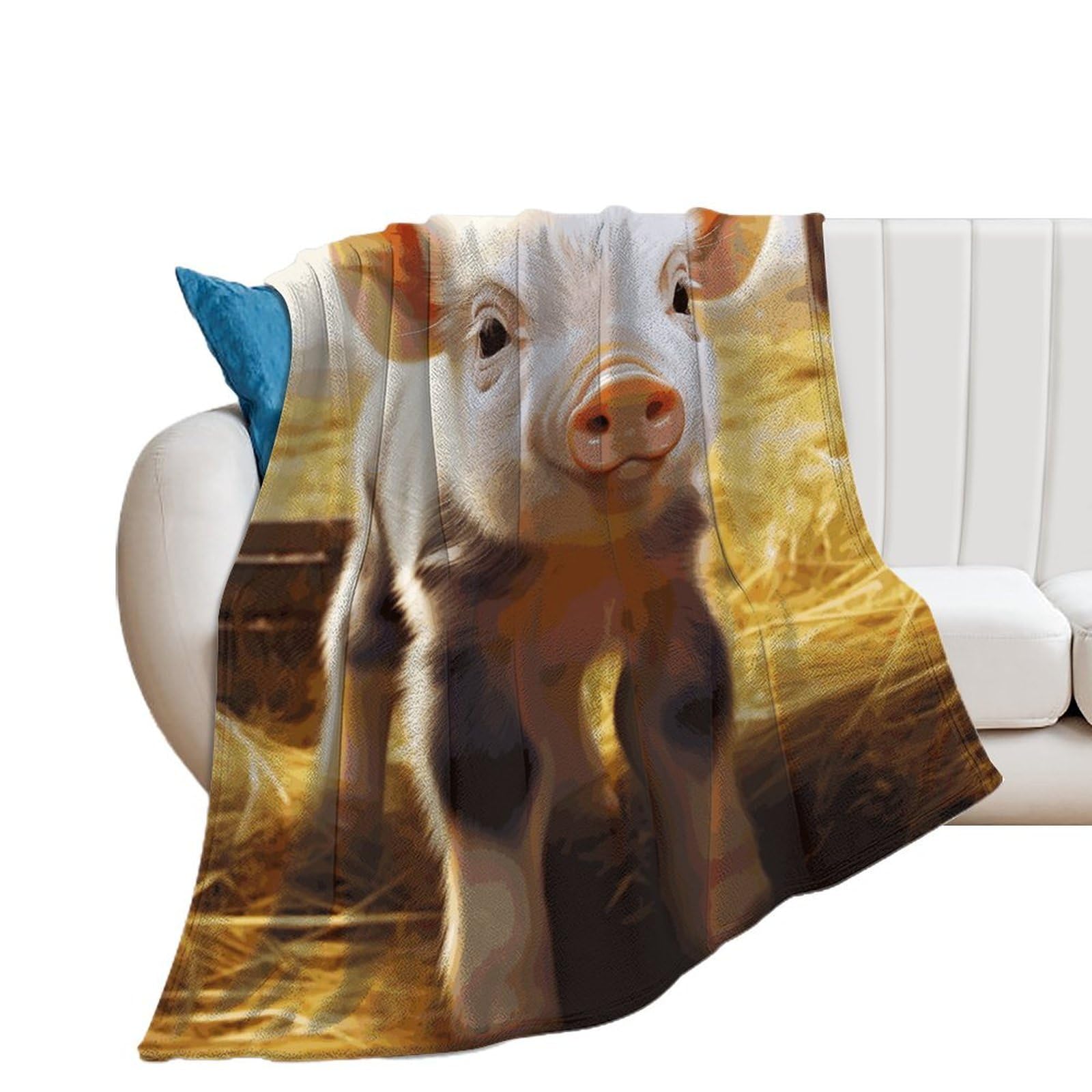 Couverture douce pour femme plaid de lit chaud pour toutes saisons