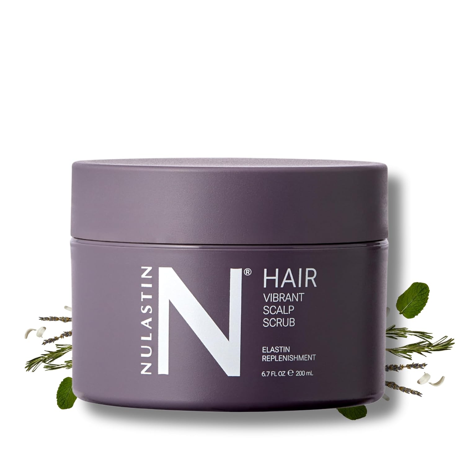 NULASTIN Vibrant Scalp Scrub – Pre-Shampoo Scalp Exfoliator & Cleanser – Weekly Treatment to Detoxify & Prep – Support a Healthy Skin Barrier & Hair – Vegan & Color-Safe (6.7 Fl Oz)