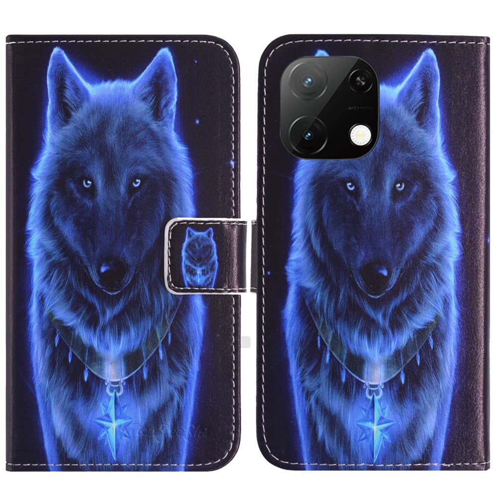 Lupo Stand Portafoglio TPU Silicone In Pelle Cellulare Caso Per Xiaomi