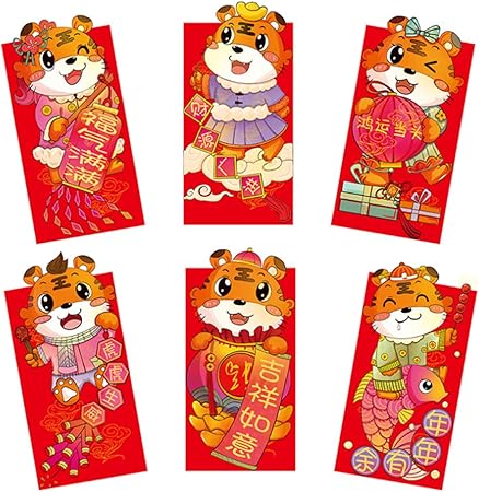 Amazon Lanito お年玉袋 虎 寅 長札 22 ポチ袋 6枚 可愛い トラ 万円袋 祝儀袋 長タイプ 金封 お正月 新年祝い 結婚式 誕生日 新年のギフトパッケージ B お年玉袋 ポチ袋 文房具 オフィス用品 Amazon Lanito お年玉袋 虎 寅 長札 22 ポチ袋 6枚 可愛い トラ 万円袋 祝儀袋 長タイプ 金封 お正月 新年祝い 結婚式 誕生日 新年のギフトパッケージ B お年玉袋 ポチ袋 文房具 オフィス用品
