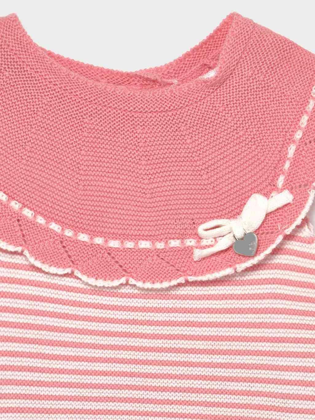 Mayoral Short Tricot Set for Baby-Girls Pink