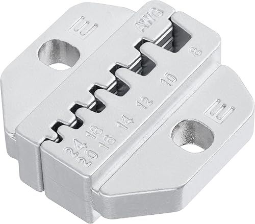 haisstronica Troquel de crimpado para terminales de casquillo 24-8 AWG
