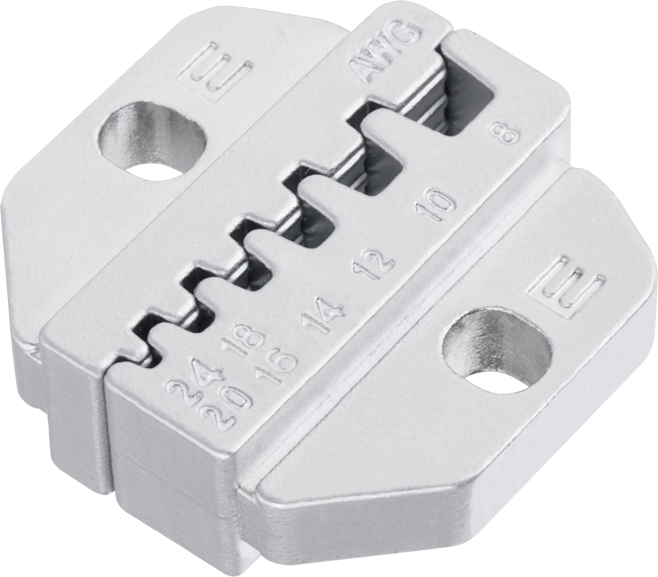 Crimping Die for Ferrule Terminals, 24-8 AWG - Simplified