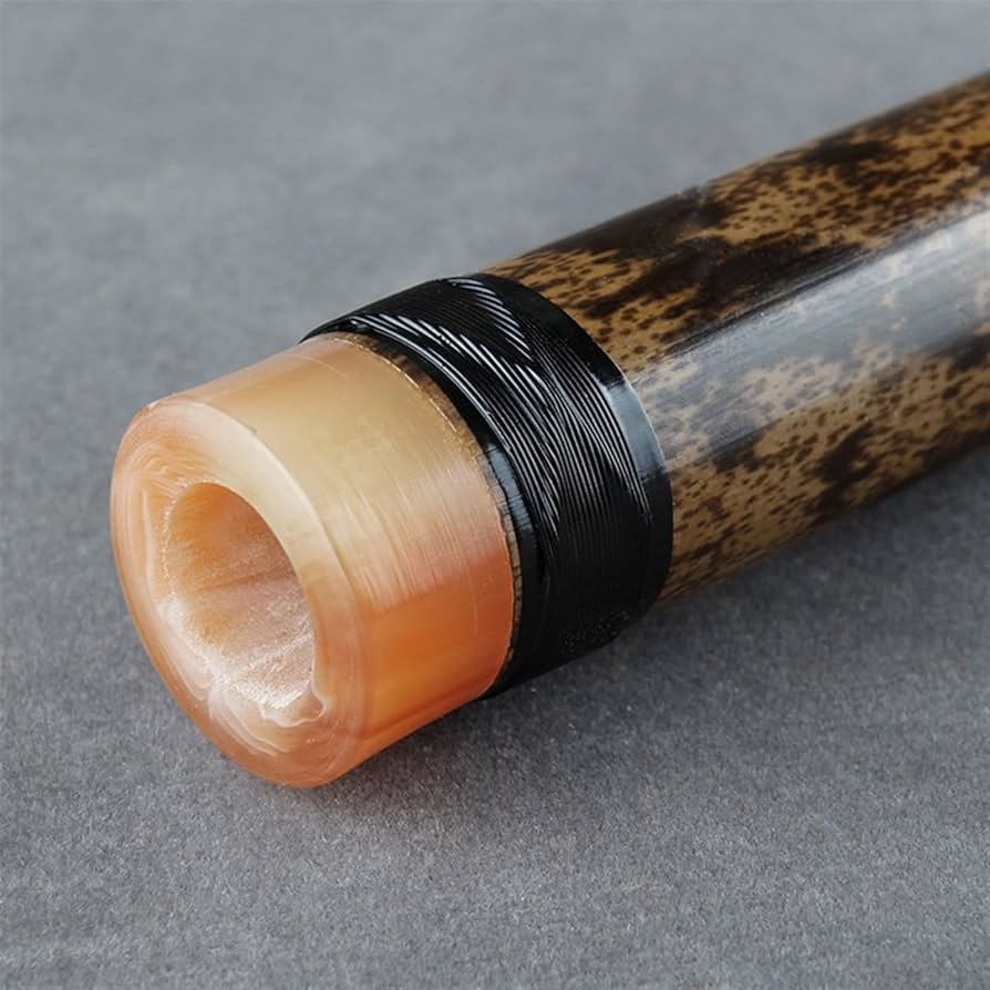 Amazon.co.jp: 竹笛 尺八 54cm 縦笛 Dキー 尺八 5穴 竹笛 木