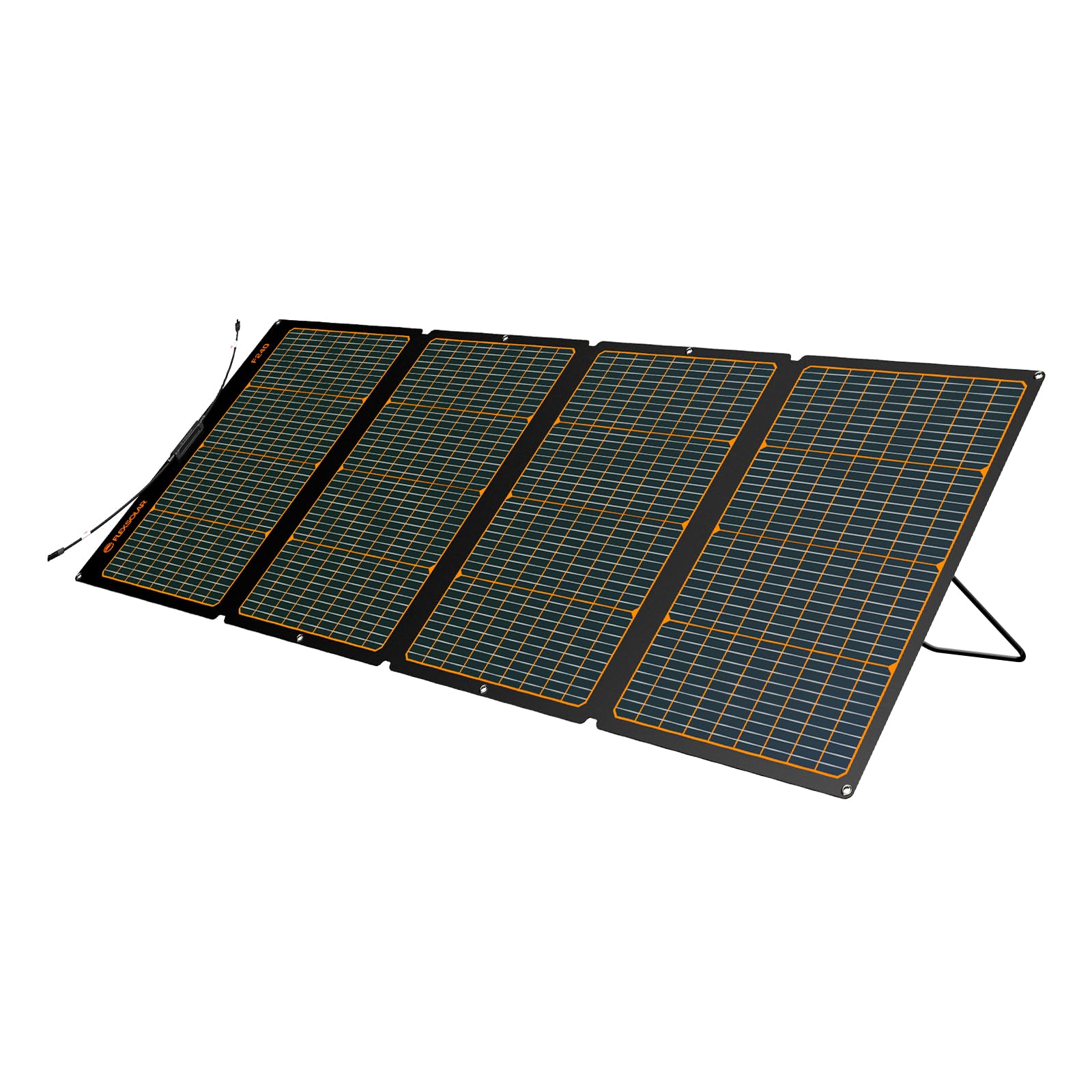 Flexsolar 240W Faltbares Solarpanel, Tragbare Solarladegerät mit monokristallinen Zellen für Camping, Wohnmobile