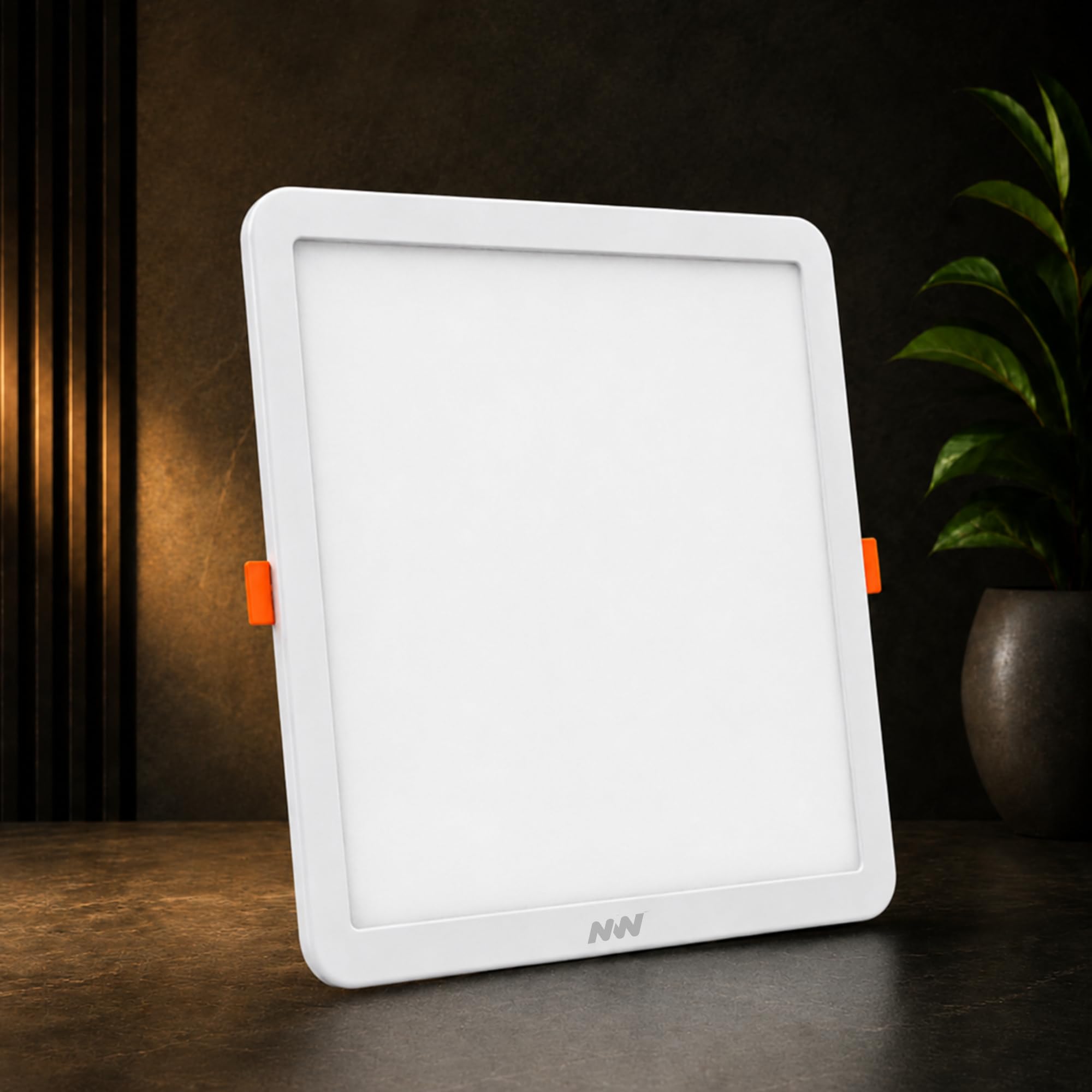 NW 15W Flexible Square Panel Light | False Ceiling Concealed LED Downlight | Adjustable Recessed Ceiling Light | Energy Efficient LED Panel | 2 Year Warranty | Light Color- Natural White (Pack of 1)-image-30