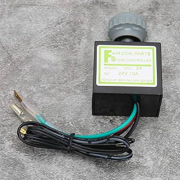 Amazon.co.jp: KIMISS AC温度スイッチ、10Aカーエアコン電子