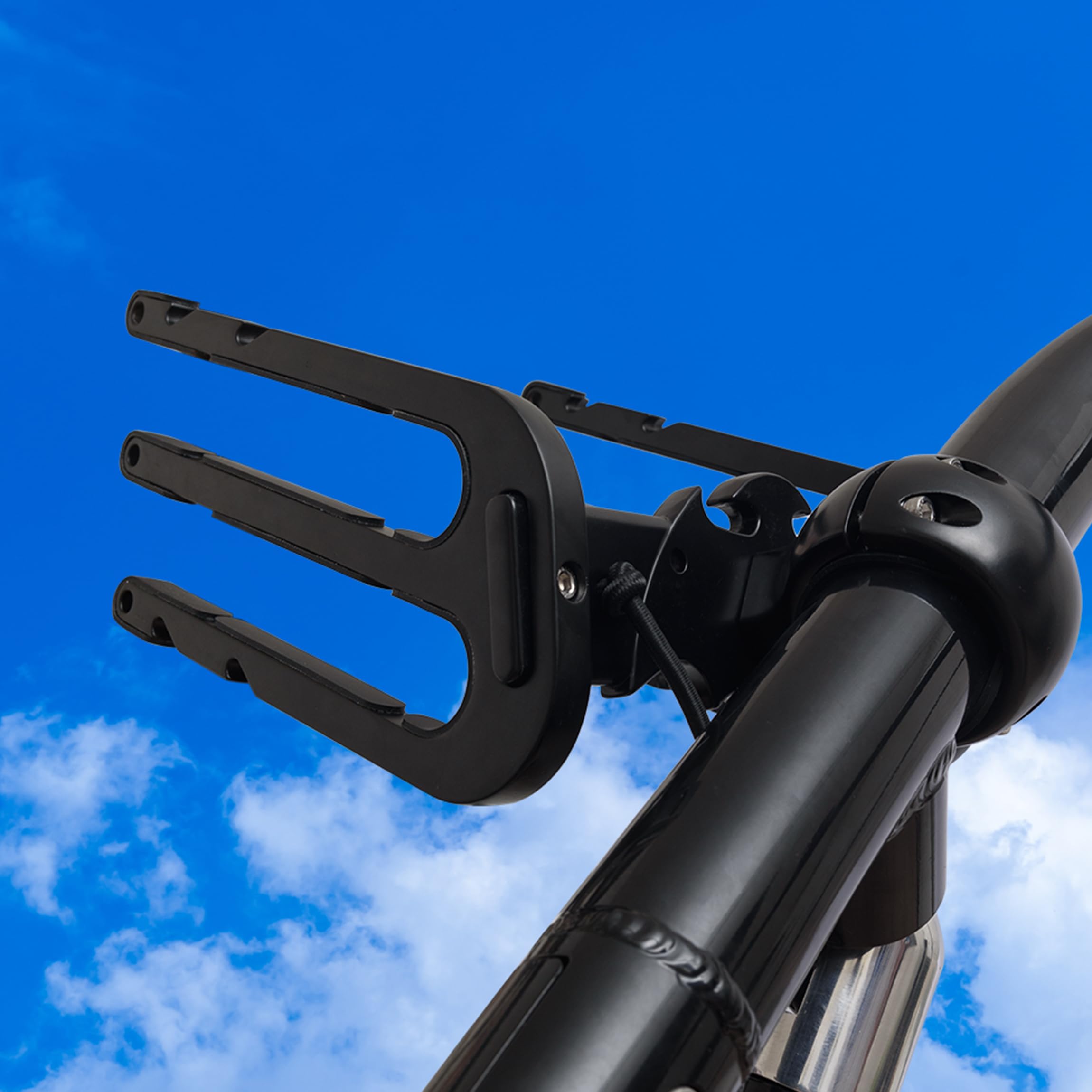Photo 1 of XnoKrifa Wakeboard Tower Rack - Black Bat Design, 360° Adjustable, Fits 2.5" Towers, Holds Surfboards, Wakeboards, Boat Flag Holder, Ski Tower Accessories