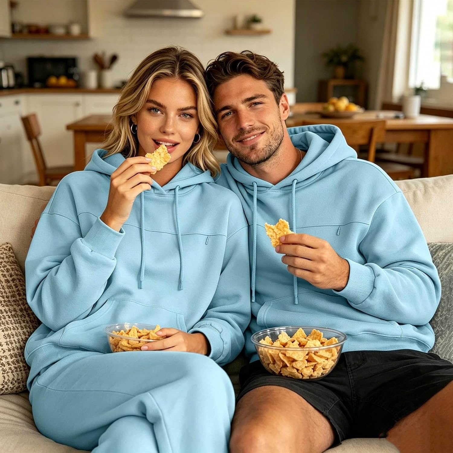 Pet Pouch Hoodies Unisex with Kangaroo Pocket Kitten Puppy Carrier Holder Sweatshirts Oversized 2026 New Snack Pouch Hoodies