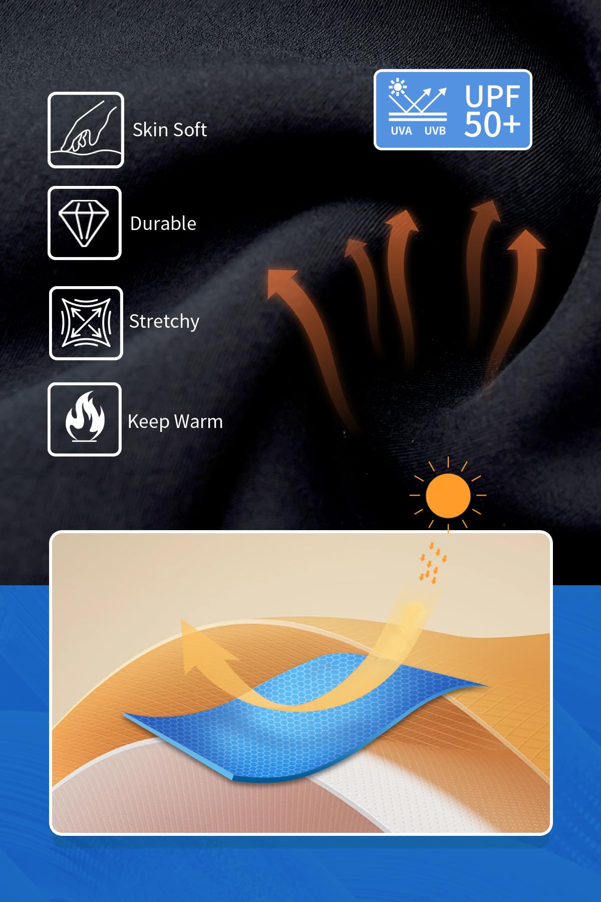 Lemorecn Pantaloncini da uomo in neoprene da 2 mm, super elasticizzati, per immersioni, surf, nuoto, snorkeling