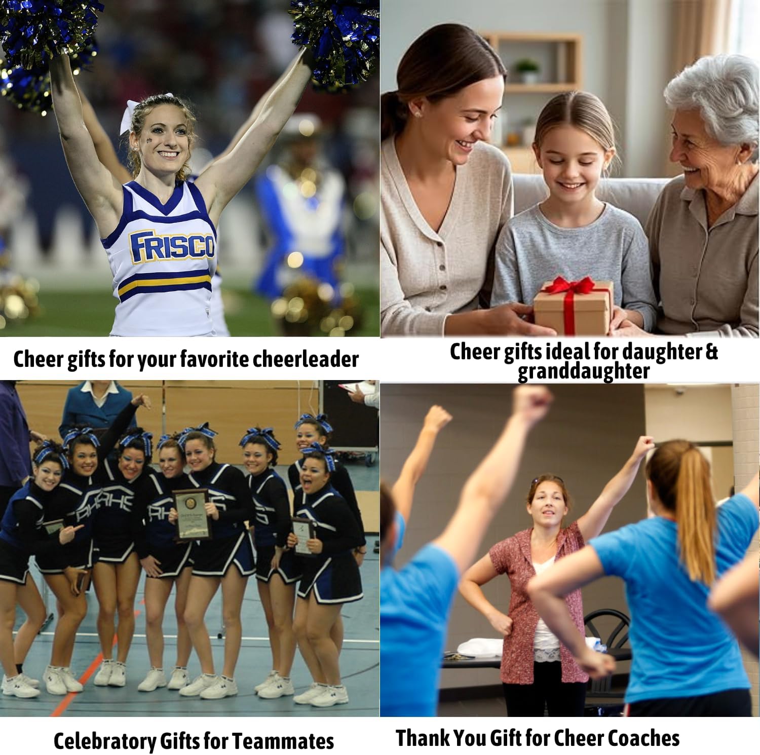 Cheer Charm Bead – Silver-Plated Heart Dangle Charm for Bracelets & Necklaces – Compatible with Pandora, Troll, Chamilia & European Bracelets – Gift for Cheerleaders & Cheer Coaches - Image 6