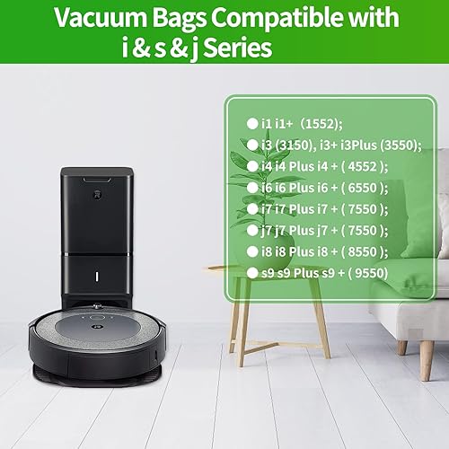 Miniatura 3 de VBN Paquete de 20 bolsas de repuesto para aspiradora Roomba, compatibles con iRobot Roomba i7, i7+, i3, i3+, i1+, i4, i4+, i6, i6+, i8, i8+, j7,
