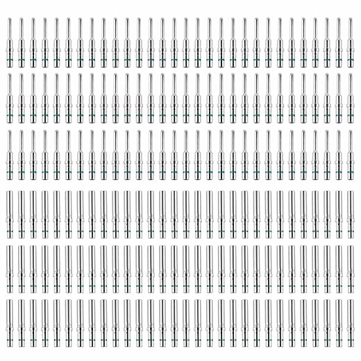 JRready 90 Pairs ST6281 Deutsch Solid Pin and Socket DT Contact/Terminal, DT Connector Contact Size 16 Male Pin 0460-215-16141/ Female Socket 0462-209-16141, Wire Size 14-20 AWG