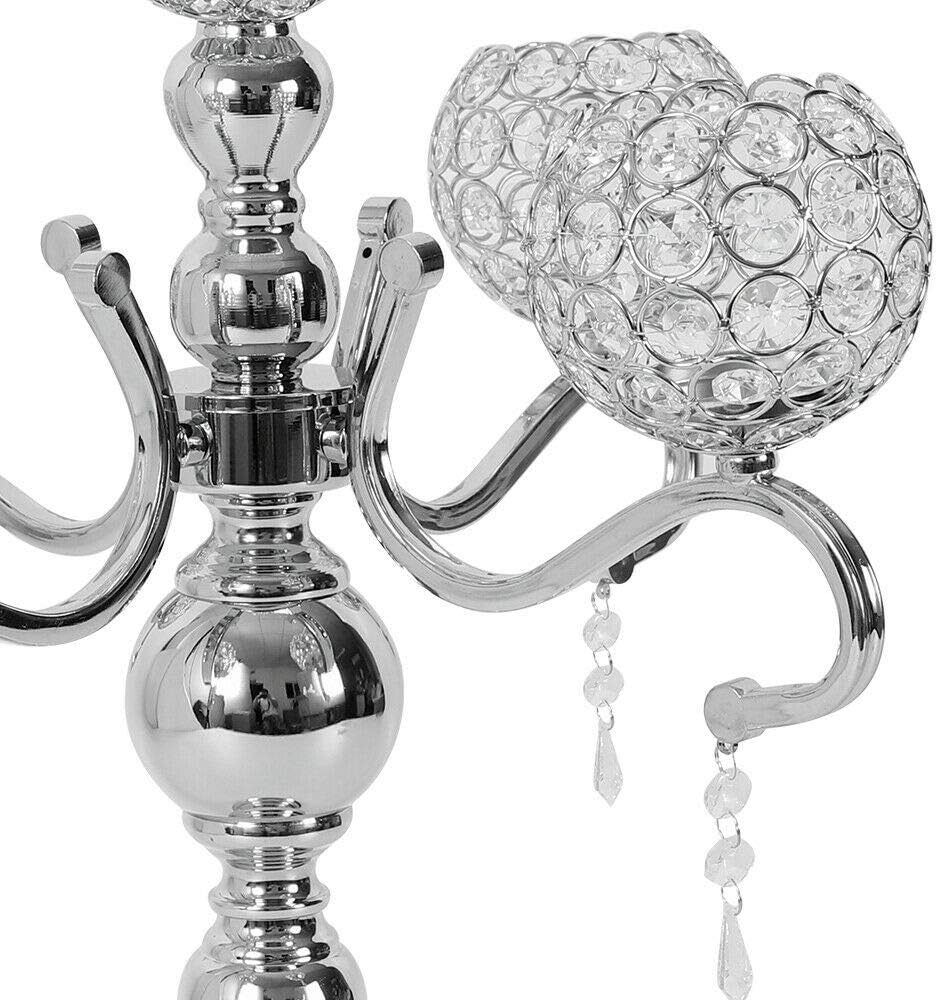 ユキワ UK 18-8 V型 キャンドルスタンド 5本立 三宝産業 アンティーク