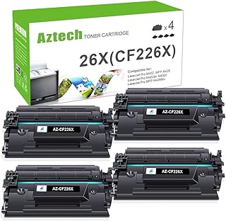 Aztech Compatible Toner Cartridge Replacement for HP 26X CF226X 26A CF226A Laserjet Pro M402n M402dw M402dn Laserjet Pro M...
