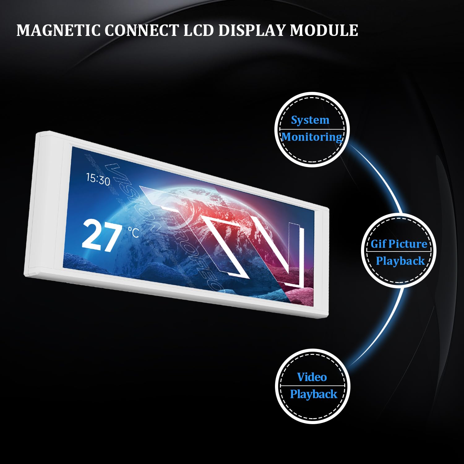 Amazon.co.jp: Thermalright TV LCD ホワイトディスプレイスクリーン