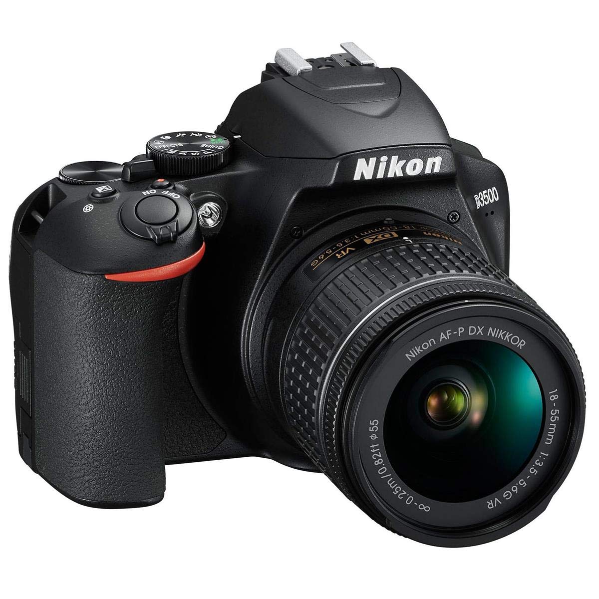 Amazon.com : Nikon D3500 W/ AF-P DX NIKKOR 18-55mm f/3.5-5.6G VR
