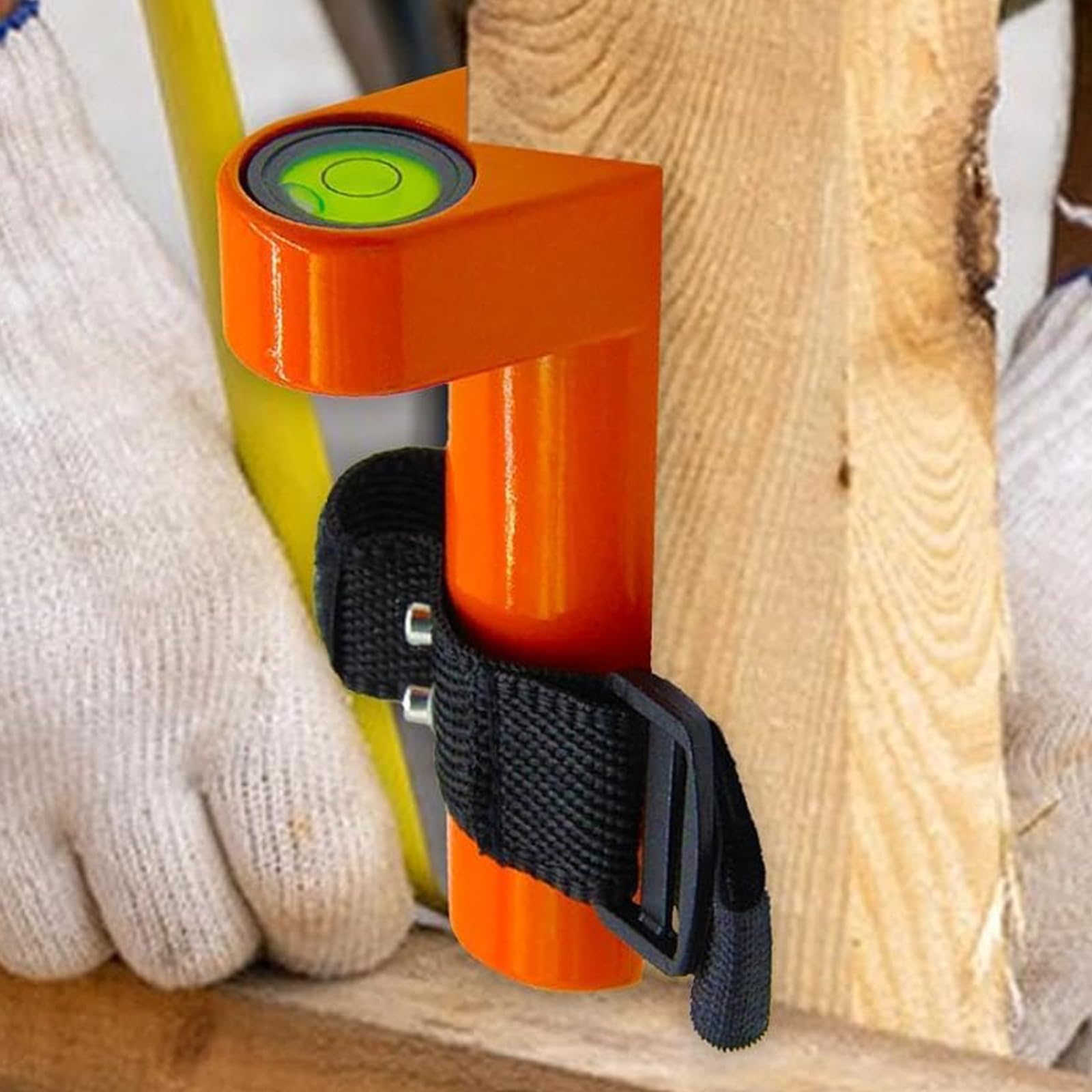 Asta Di Centraggio In Fibra Di Carbonio E Alluminio Con Livella A Bolla - Strumento Di Precisione Per Livellamento, Fai Da Te E Cantieri - 6
