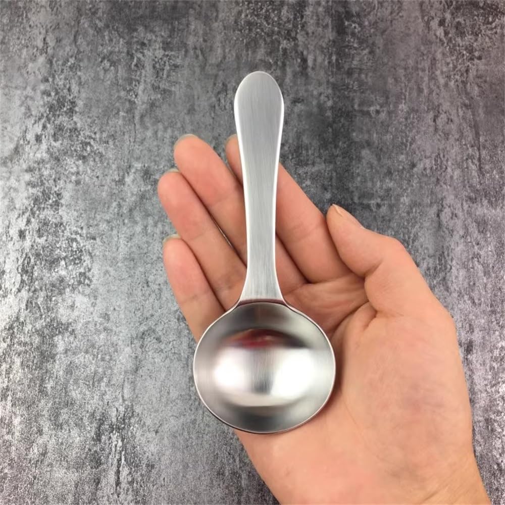 Misurini da caffè Multifunzionali Cucchiaio dosatore in Acciaio Inox, Cucchiaio for Chicchi di caffè, Cucchiaio da Dessert for Latte in Polvere