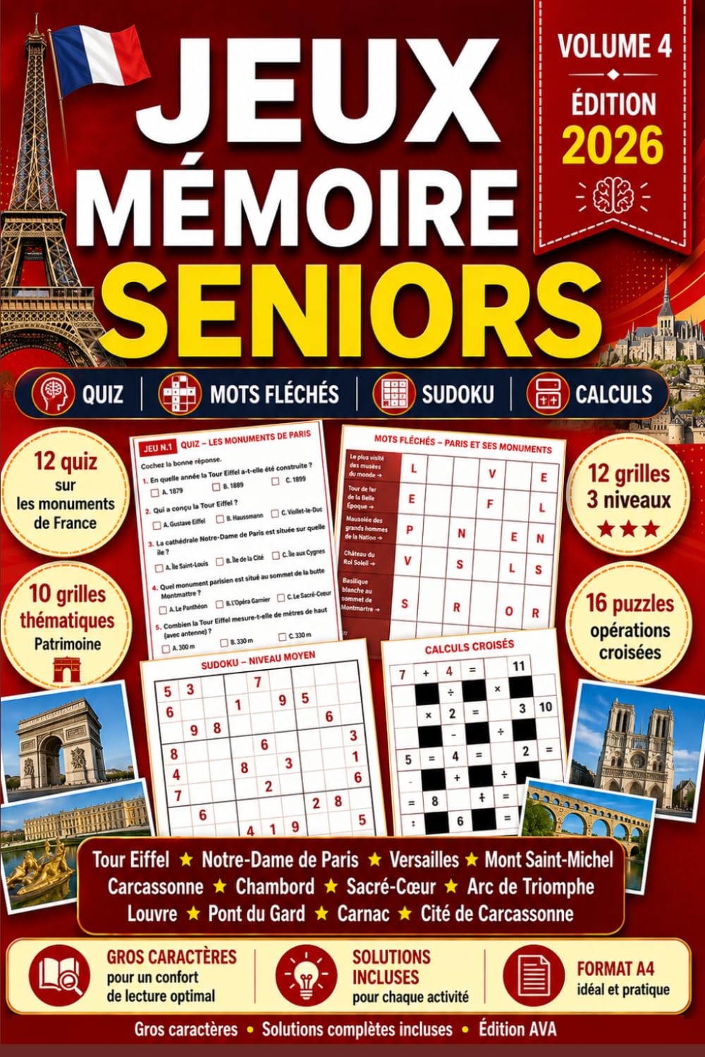 jeux de mémoire seniors vol4 2026