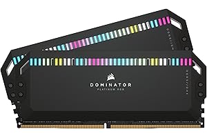 Corsair Dominator Platinum RGB DDR5 RAM 64GB (2x32GB) 6800MHz CL40