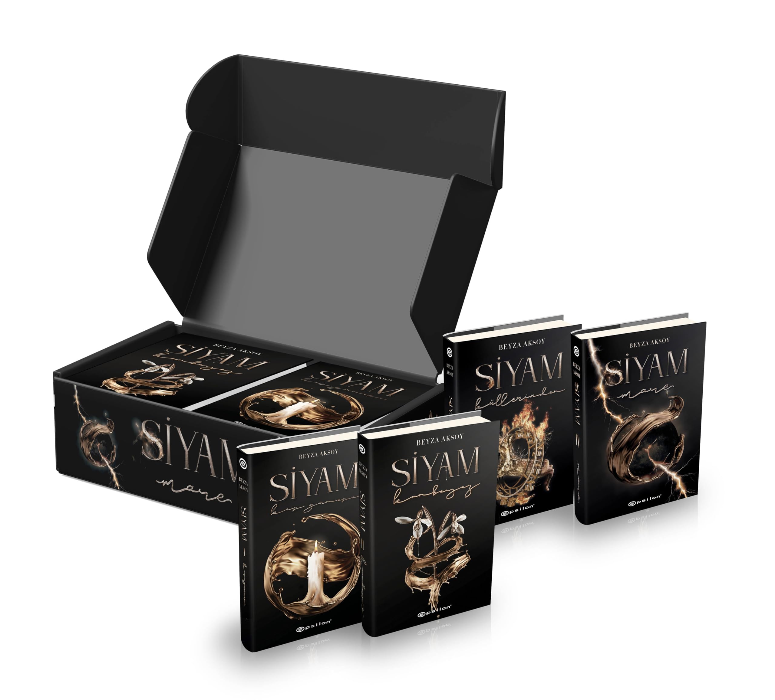 Siyam Serisi 4 Kitap Set (Ciltli) : Beyza Aksoy: Amazon.com.tr: Kitap