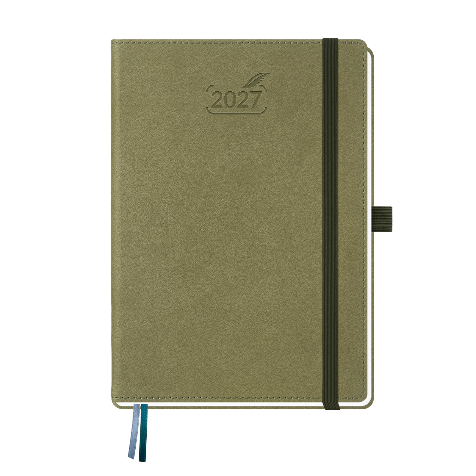 BEZEND 2027 Diary A5 Week to View with Vertical Timeslots Hardback — image 1