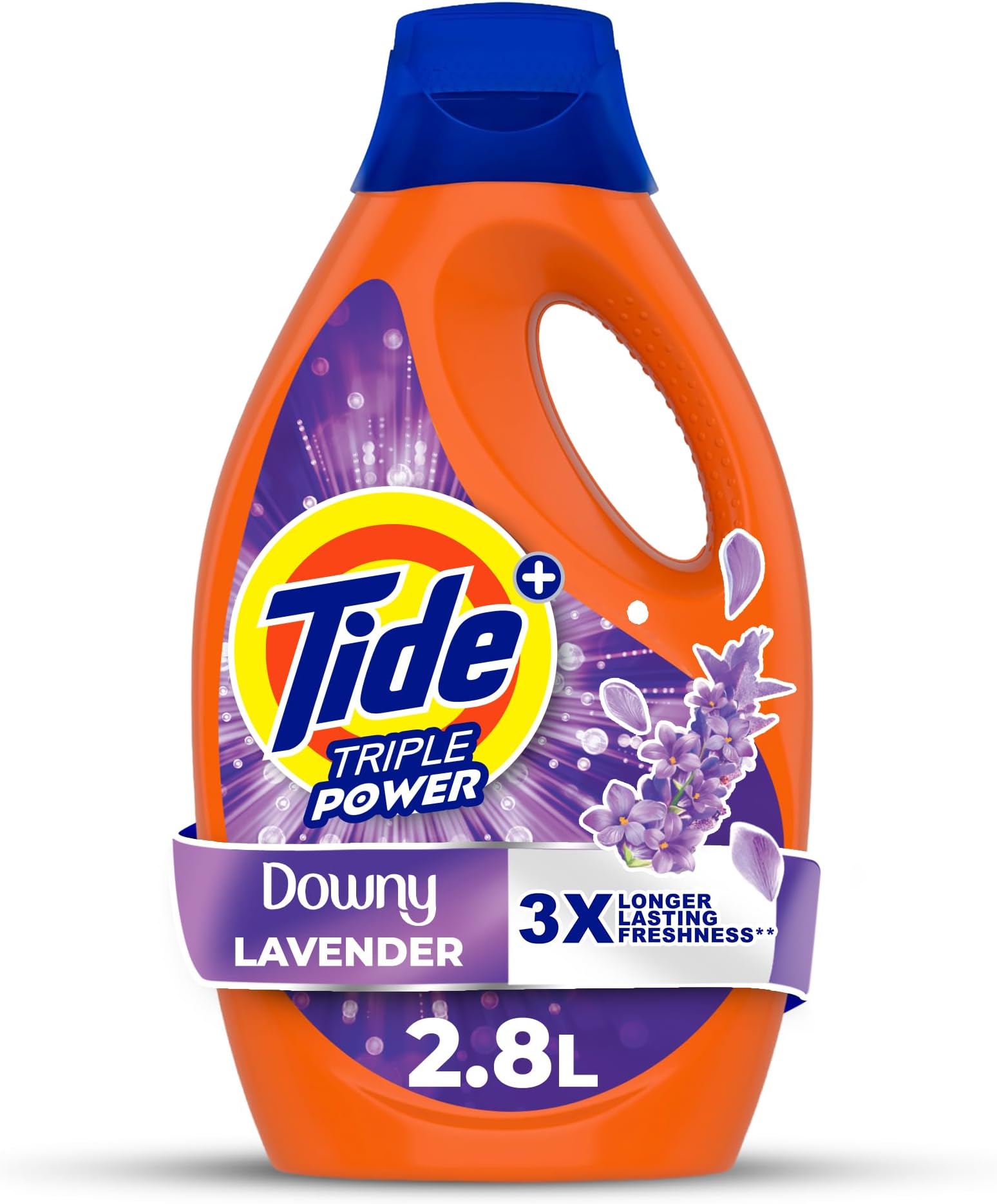 Triple Power with a Touch of Downy Lavender Liquid Detergent 2.8L