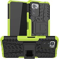Vista 1 de Funda para Xiaomi Redmi Note 10 Pro 5G, Funda para Xiaomi Poco X3 GT 5G 21061110AG Case 2 en 1 con Kickstand Fundas Funda Verde