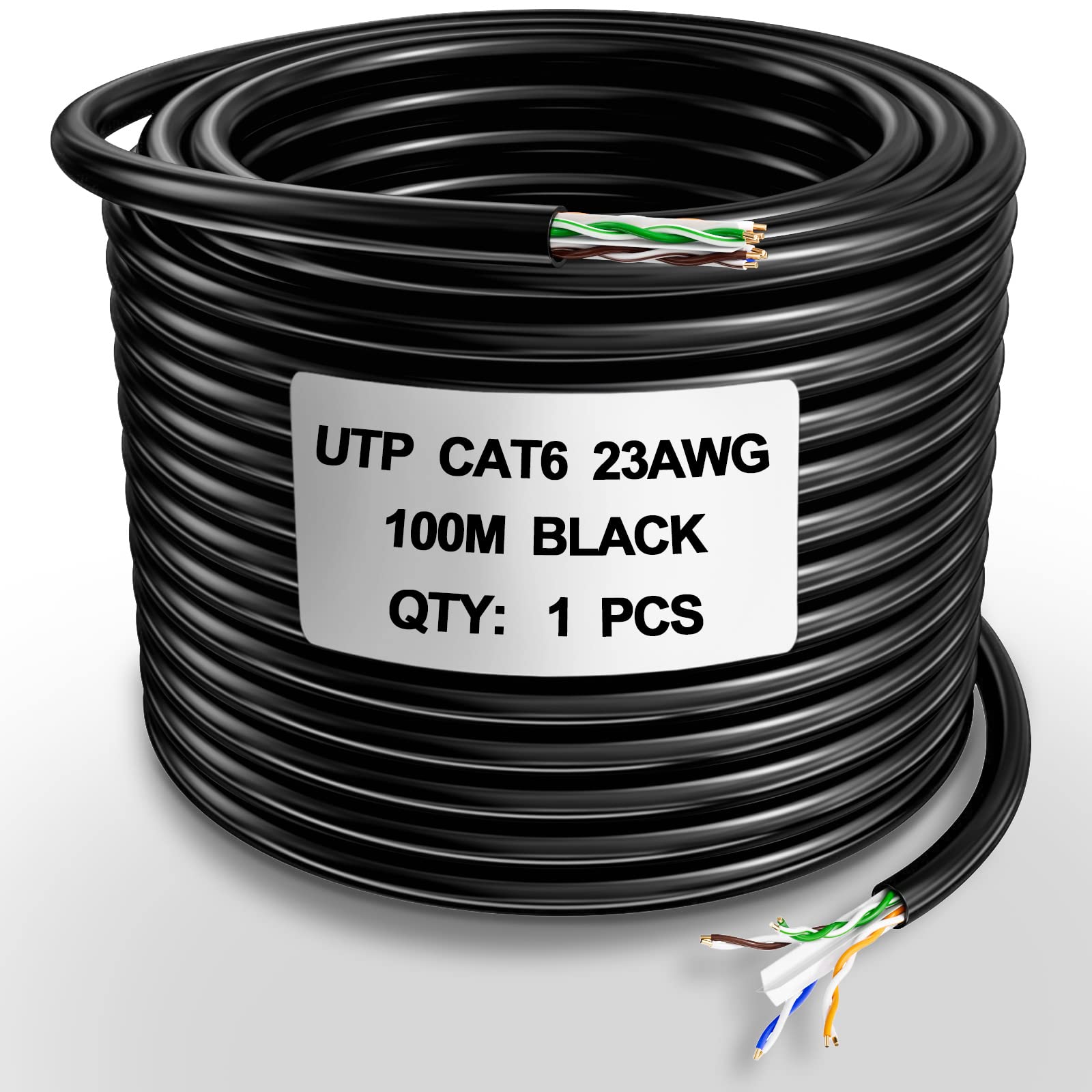 Buy Lan Cable 100m Outdoor, Cat6 Extra Long Cable 100 meters
