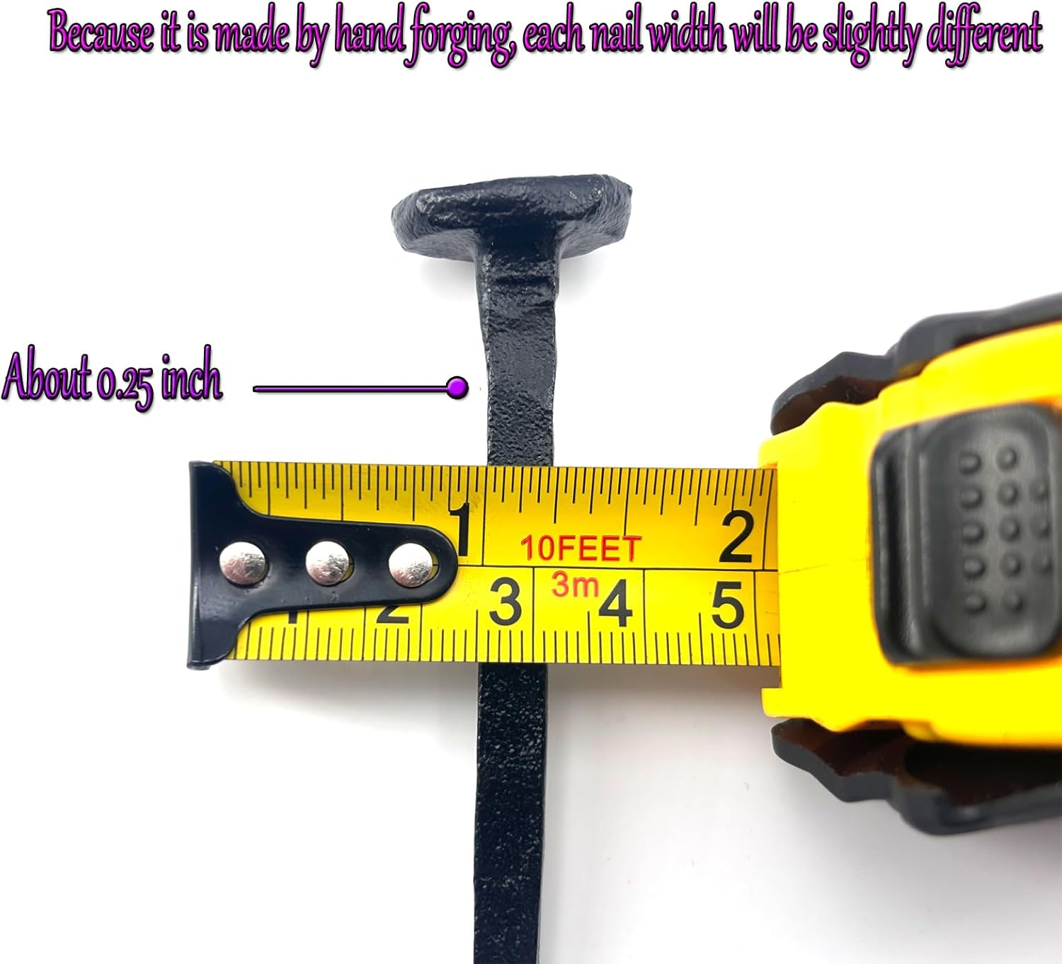 Jesus Cross,Wrought Iron Decorative Nails,Confirmation gifts,Hand Forged Nails,Hand Forged Crucifixion Nails,Iron Nails,Jesus Crucifixion Flat Head Nail (3)