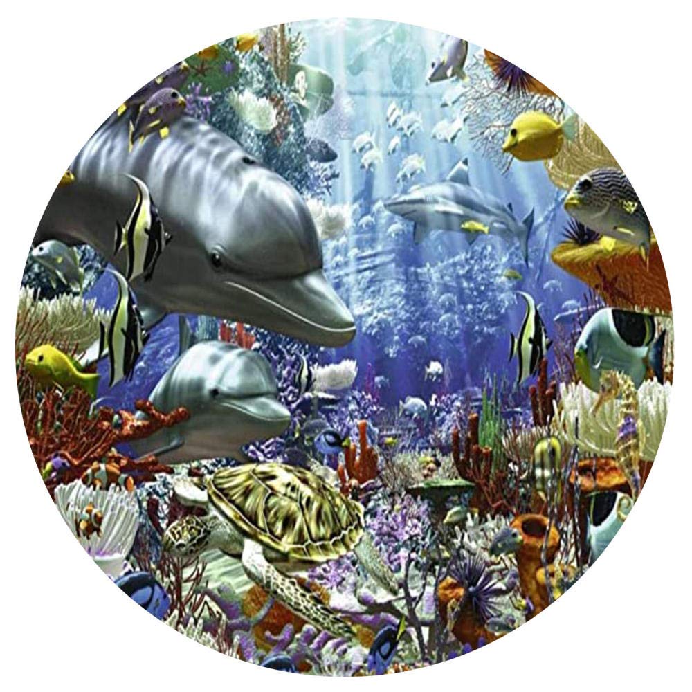 Ocean World Puzzle 1000 Teile – Geformtes Puzzle Mit 10 Speziellen Teilen, 26,6 X 19,2 Cm