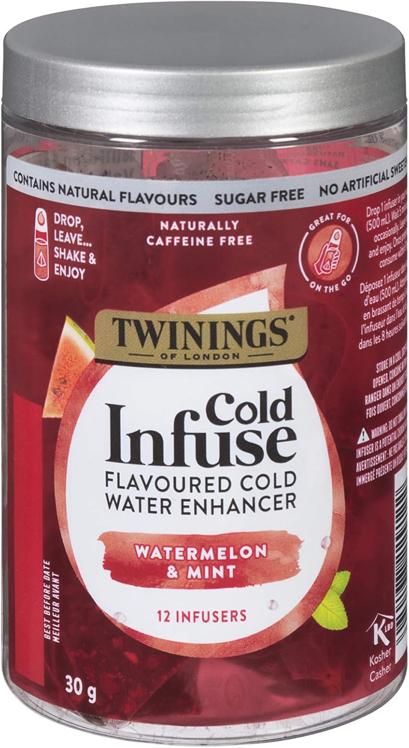 Twinings Cold Infuse Flavoured Water Enhancer, Watermelon & Mint