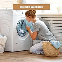 Vista 181 de SEMAXE Juego de 12 toallas de 100% algodón, 13 × 13 pulgadas, toallas suaves amarillas para la cara – súper absorbentes y de secado rápido, paño