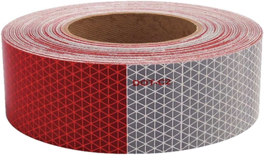 Reflexite Daybright Dot Reflective 25' Roll Tape Red White