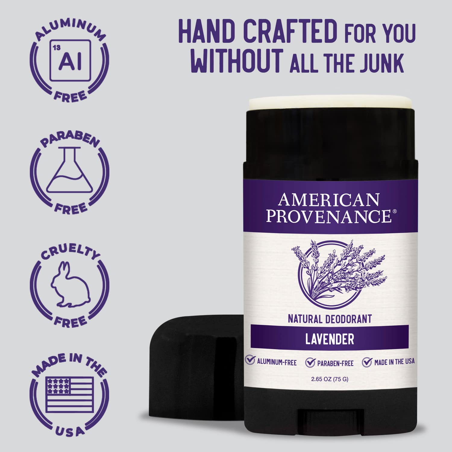 American Provenance Lemongrass & Marjoram, Lavender and Eucalyptus & Mint Deodorant Bundle