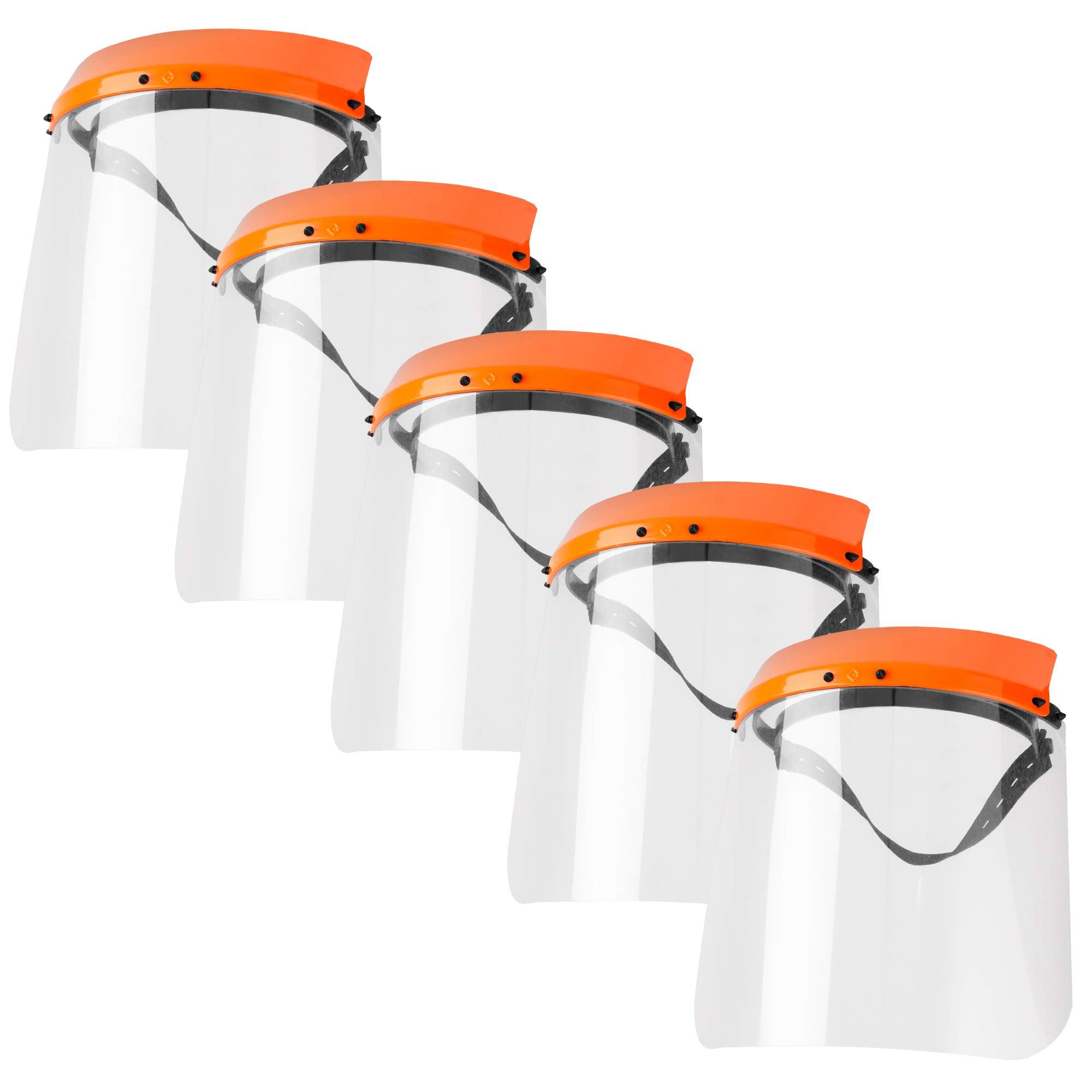 GROZ Reusable Face Shield with Anti-Fog Visor| Durable| Lightweight| Free Size| Pack of 5| FSH/1/ST (B08DKFWVN9) Amazon Price History, Amazon Price Tracker