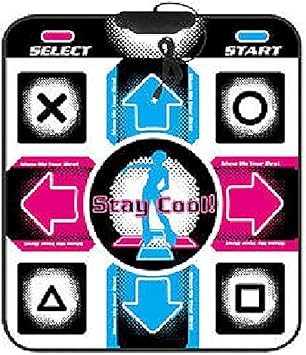 PC USB Dancing Mat, Non-Slip DDR USB Dance Pad Controller with USB Cable, Fitness Body Building Dancing Mat, for PC Windows 98/2000/ XP/ 7
