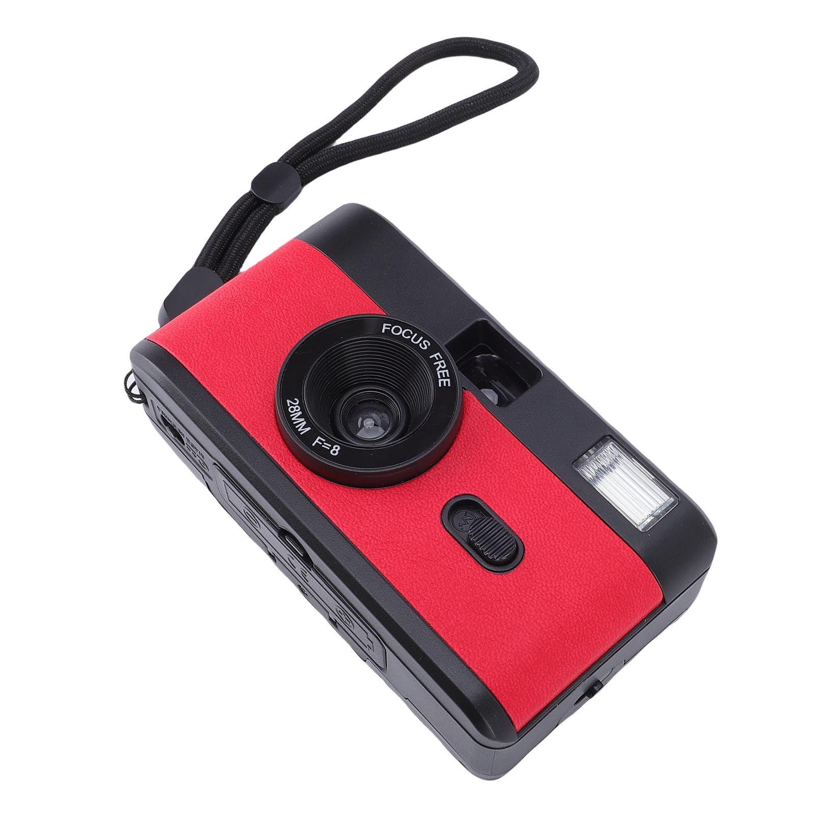 PUSOKEI Fotocamera a Pellicola Riutilizzabile da 35 Mm Vintage |Flash a Pellicola a Colori Incorporato 1/120s Come Regalo per gli Studenti (#2)