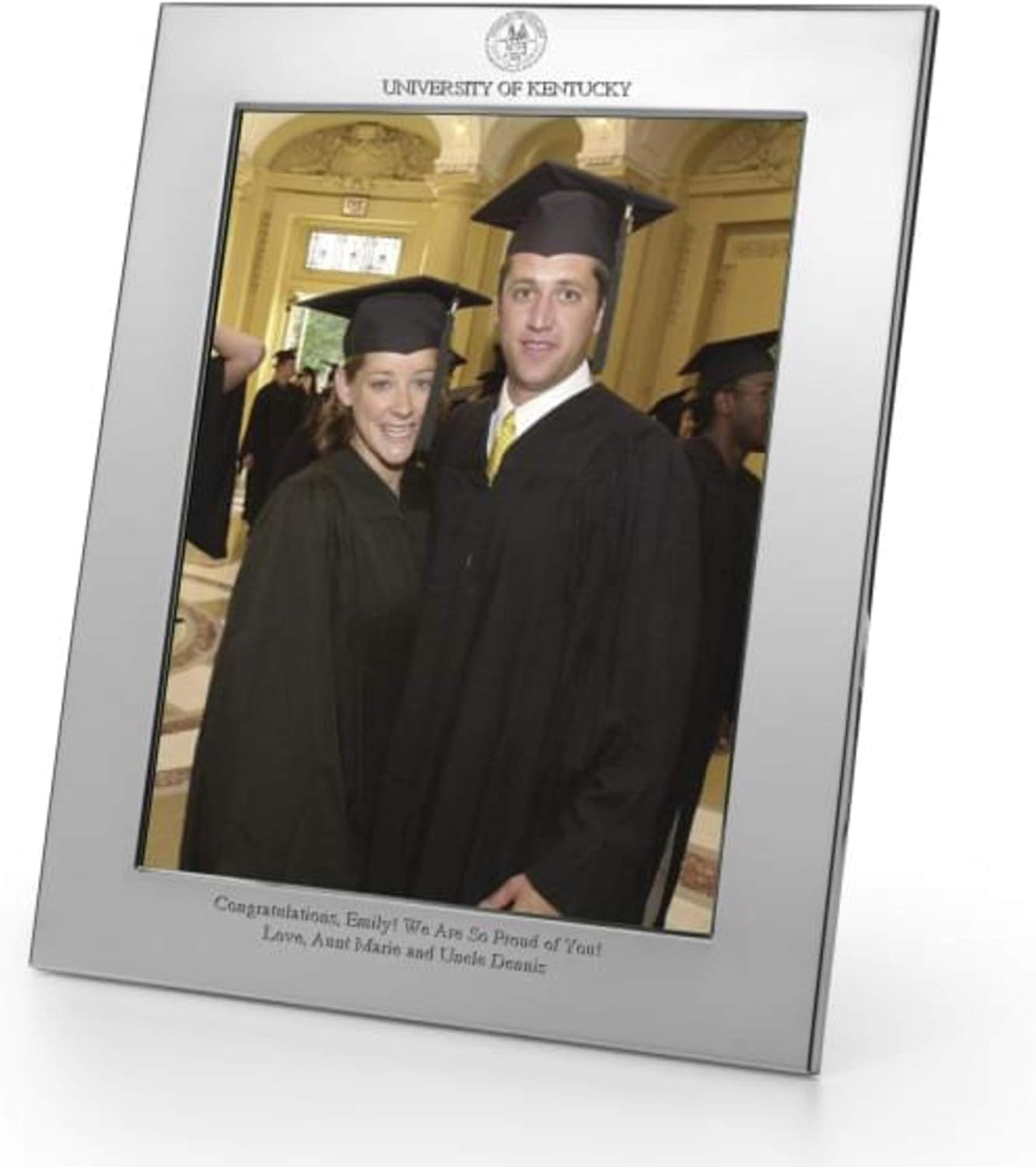 M. LA HART NCAA Unisex Pewter Picture Frame