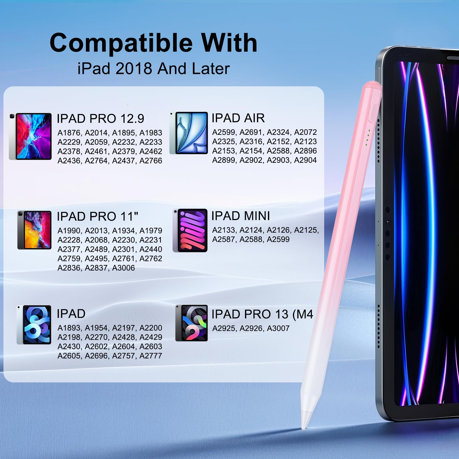 Amazon.co.jp: iPad Pencil 6-11世代(2018-2025)用スタイラスペン - 2